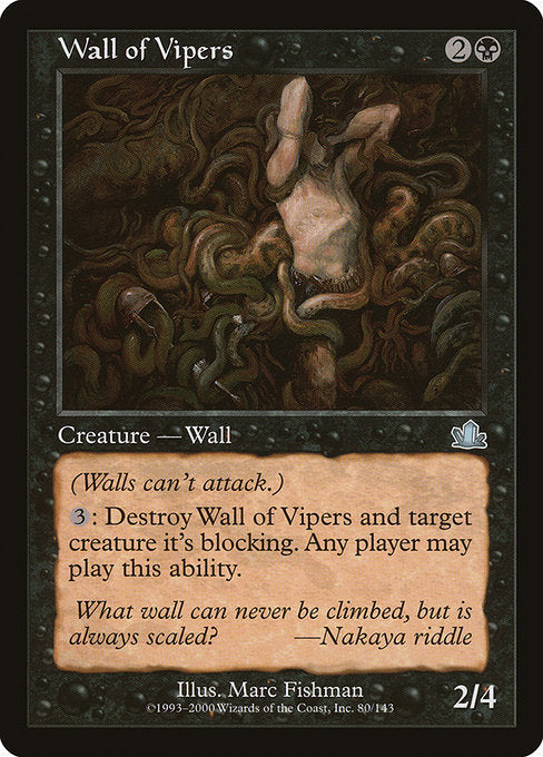 Wall of Vipers | Prophecy | 80