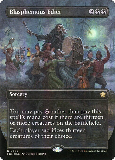 Blasphemous Edict