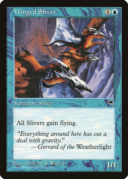 Winged Sliver|Tempest|106