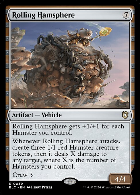 Rolling Hamsphere|Bloomburrow Commander|39