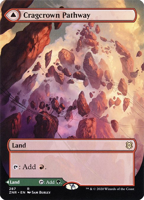 Cragcrown Pathway // Timbercrown Pathway|Zendikar Rising|287