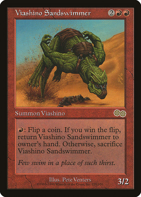 Viashino Sandswimmer|Urza's Saga|225