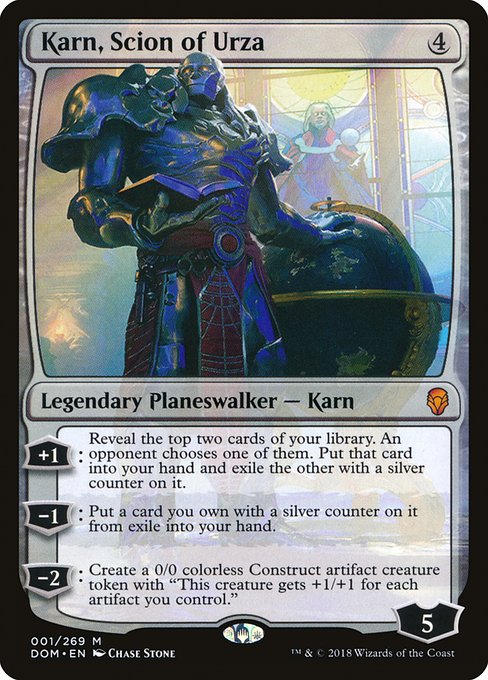 Karn, Scion of Urza|Dominaria|1