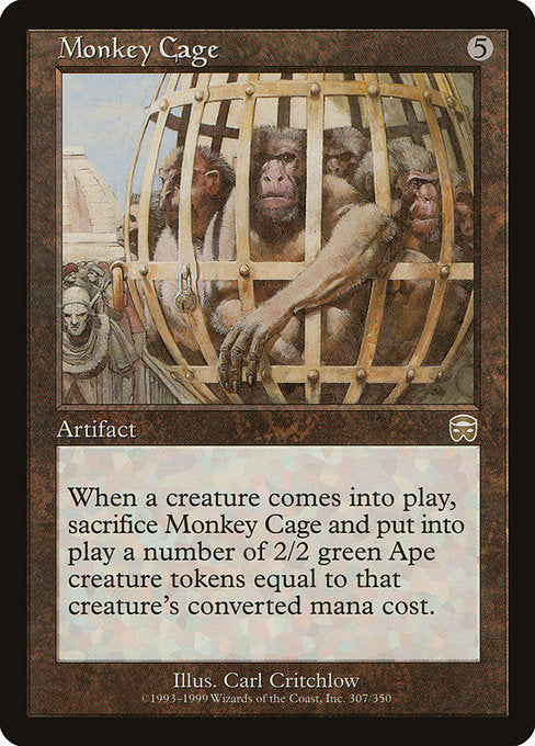 Monkey Cage|Mercadian Masques|307