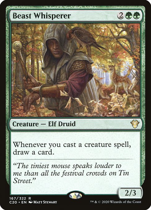 Beast Whisperer|Commander 2020|167