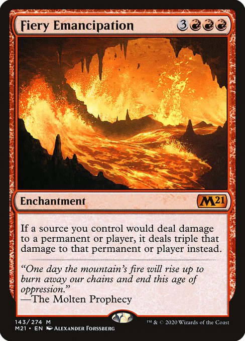 Fiery Emancipation|Core Set 2021|143