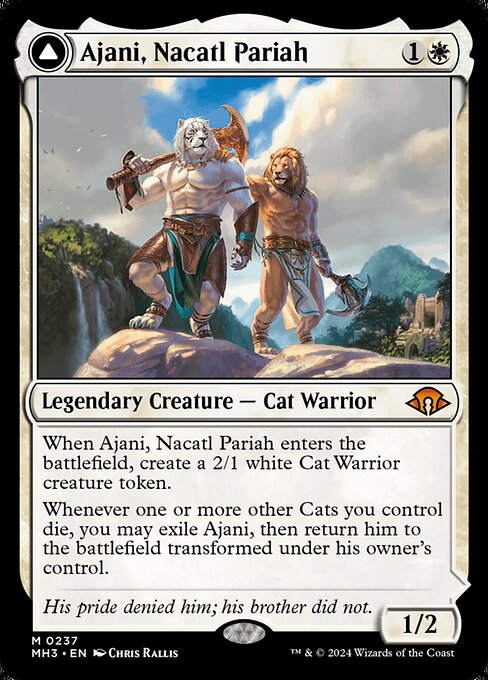 Ajani, Nacatl Pariah // Ajani, Nacatl Avenger|Modern Horizons 3|237