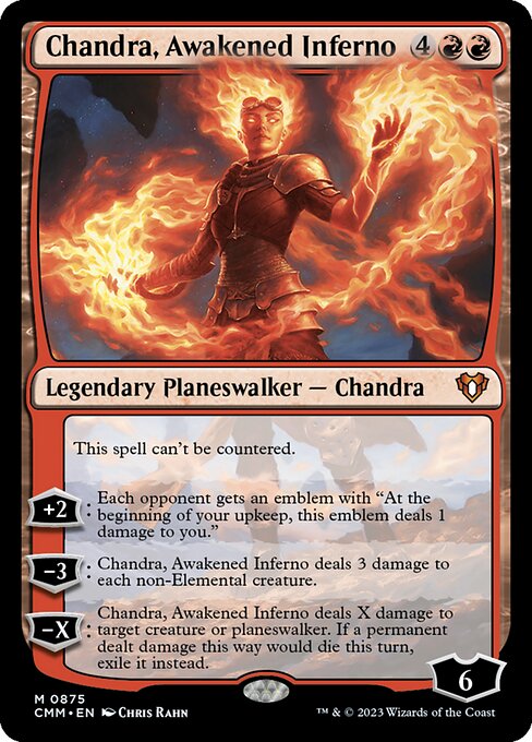 Chandra, Awakened Inferno|Commander Masters|875