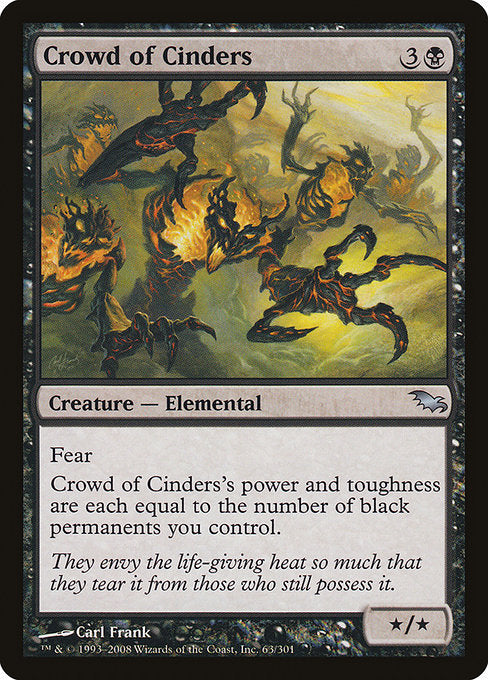 Crowd of Cinders|Shadowmoor|63