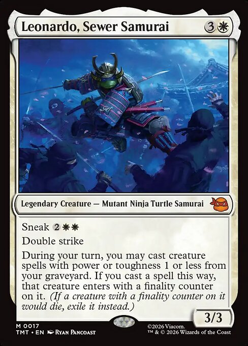 Leonardo, Sewer Samurai