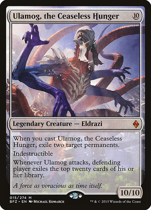 Ulamog, the Ceaseless Hunger|Battle for Zendikar|15