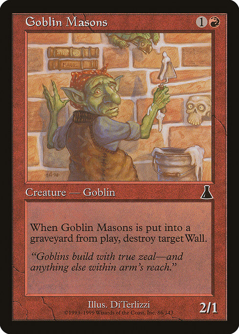 Goblin Masons|Urza's Destiny|86