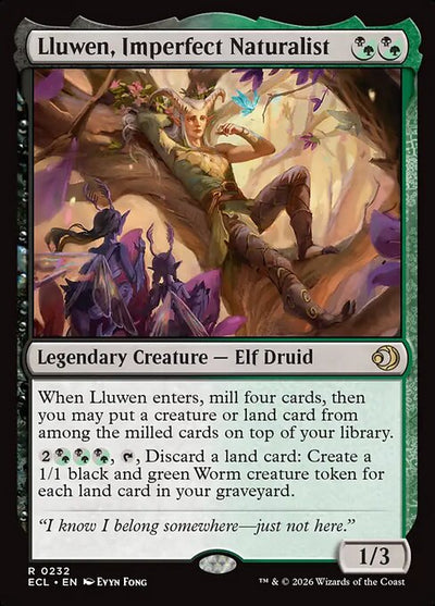 Lluwen, Imperfect Naturalist