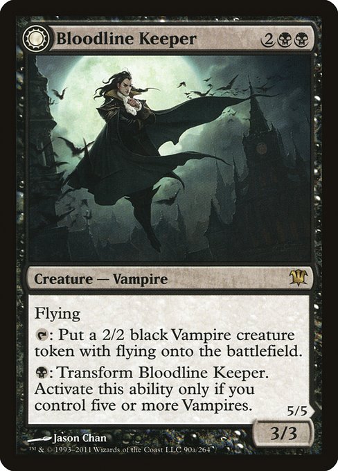 Bloodline Keeper // Lord of Lineage|Innistrad|90