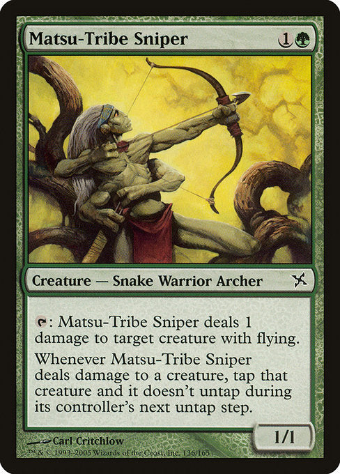 Matsu-Tribe Sniper|Betrayers of Kamigawa|136