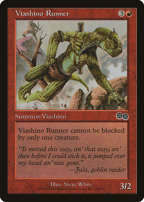 Viashino Runner|Urza's Saga|224