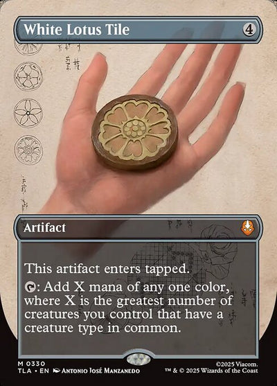 White Lotus Tile