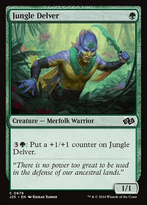 Jungle Delver|Foundations Jumpstart|678