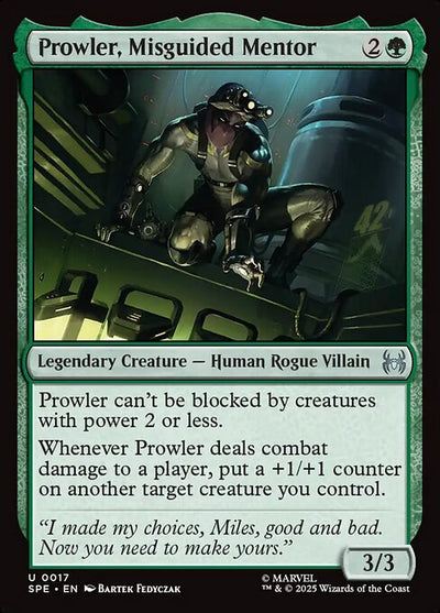 Prowler, Misguided Mentor