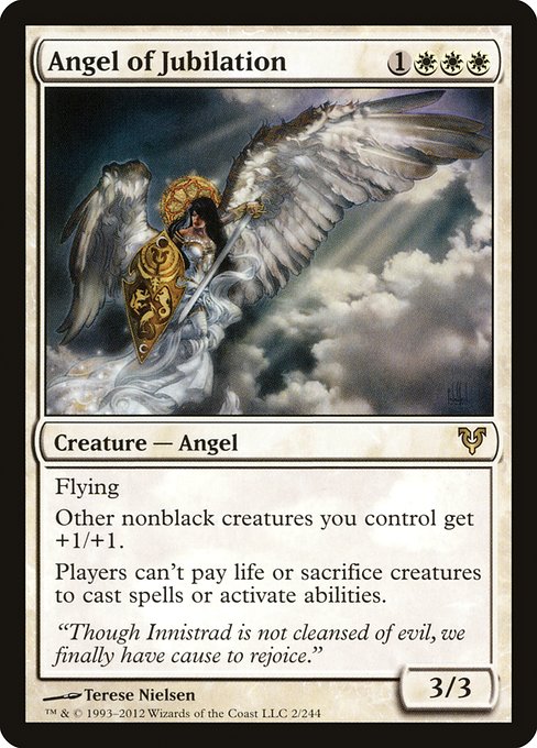 Angel of Jubilation|Avacyn Restored|2