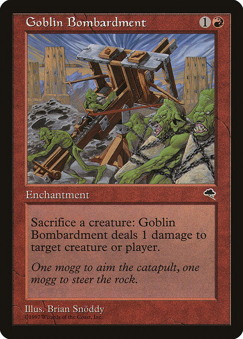 Goblin Bombardment|Tempest|179