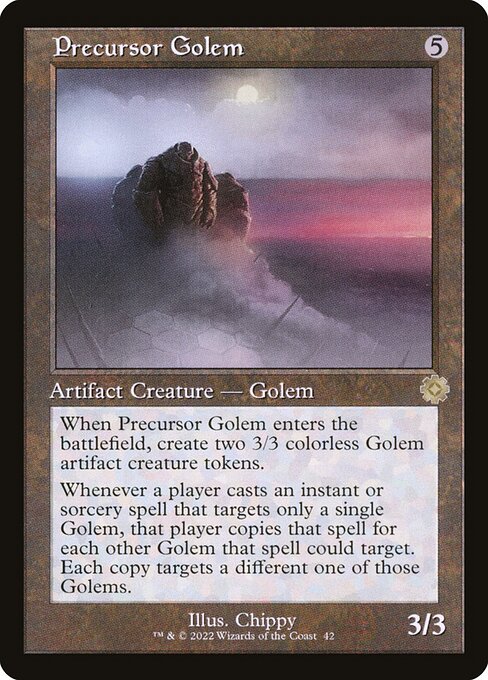 Precursor Golem|The Brothers' War Retro Artifacts|42