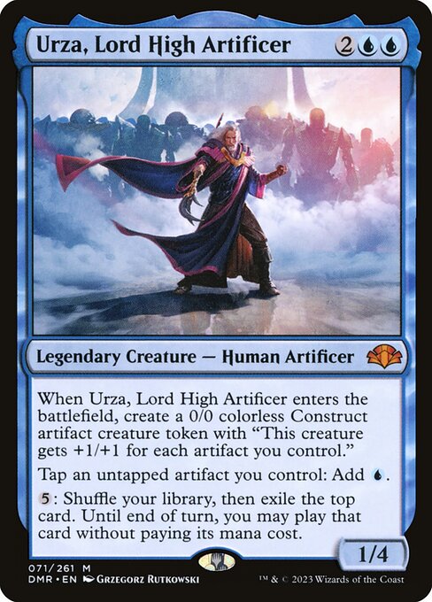 Urza, Lord High Artificer|Dominaria Remastered|71