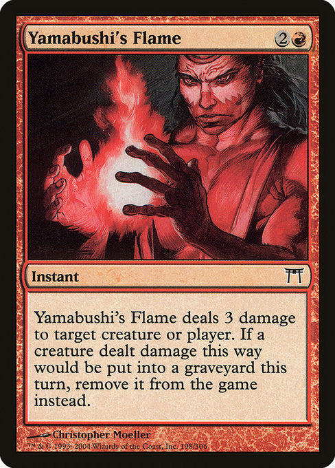 Yamabushi's Flame|Champions of Kamigawa|198