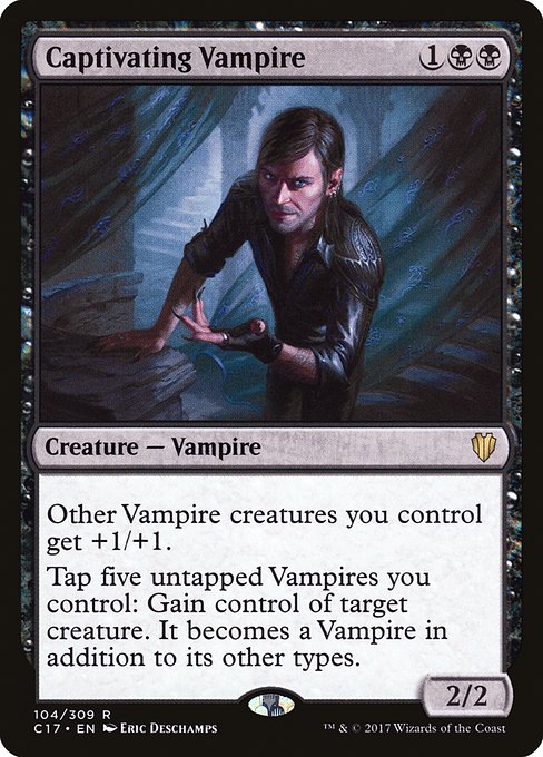 Captivating Vampire|Commander 2017|104