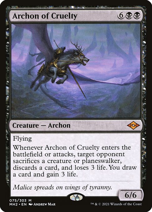 Archon of Cruelty|Modern Horizons 2|75