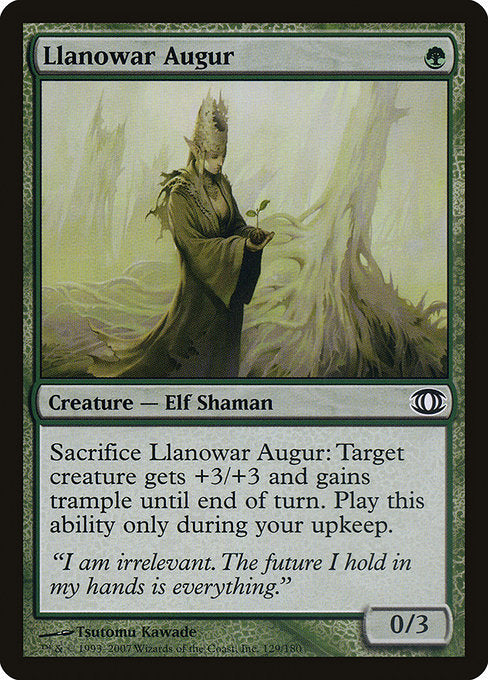 Llanowar Augur|Future Sight|129