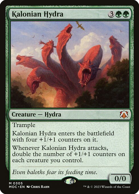 Kalonian Hydra|March of the Machine Commander|305