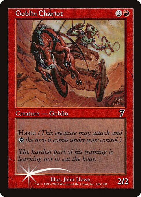 Goblin Chariot|Seventh Edition|185