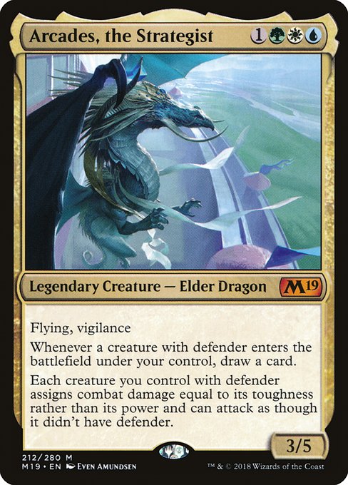 Arcades, the Strategist|Core Set 2019|212