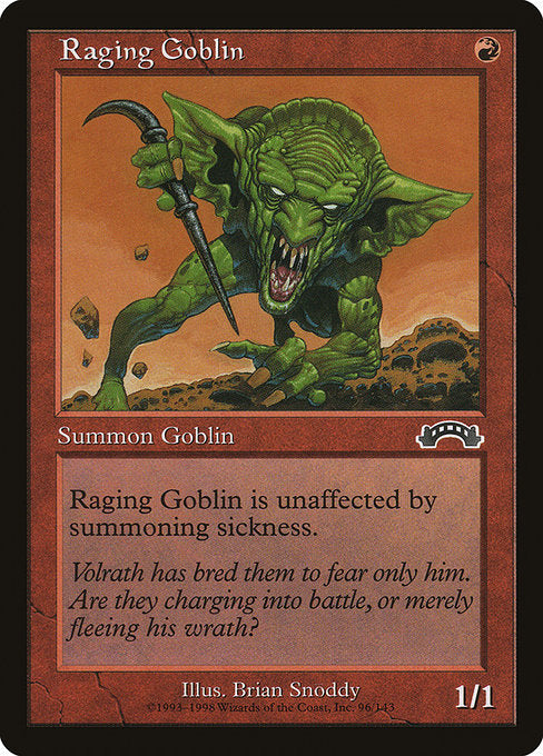 Raging Goblin|Exodus|96