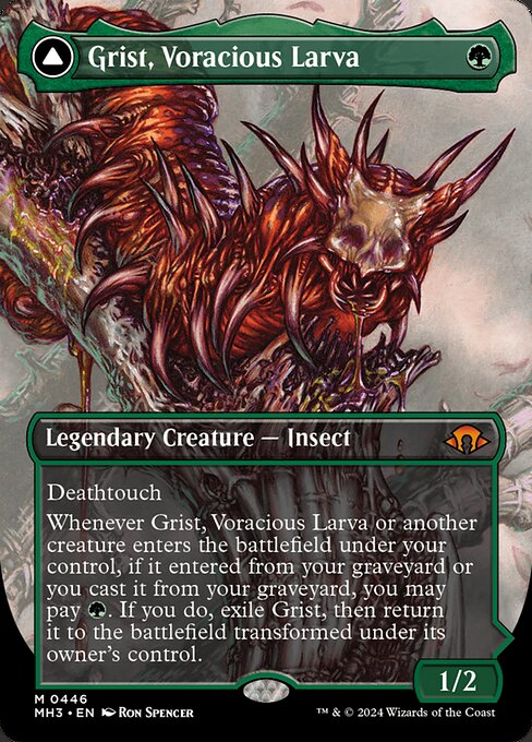 Grist, Voracious Larva // Grist, the Plague Swarm|Modern Horizons 3|446