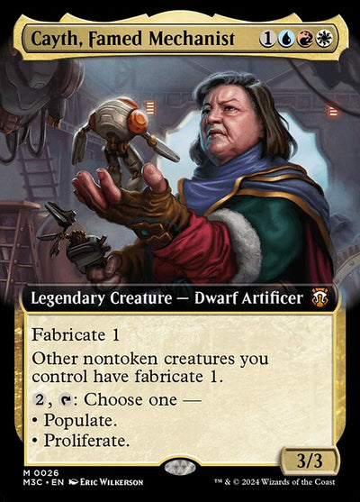 Cayth, Famed Mechanist