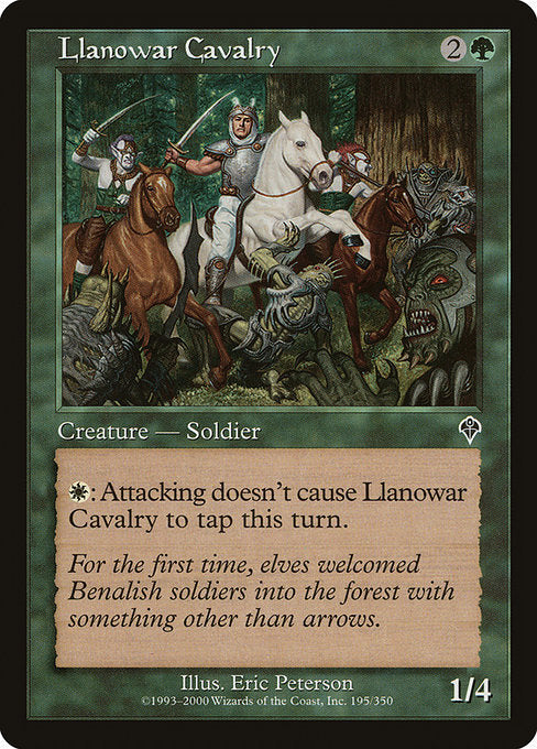 Llanowar Cavalry|Invasion|195