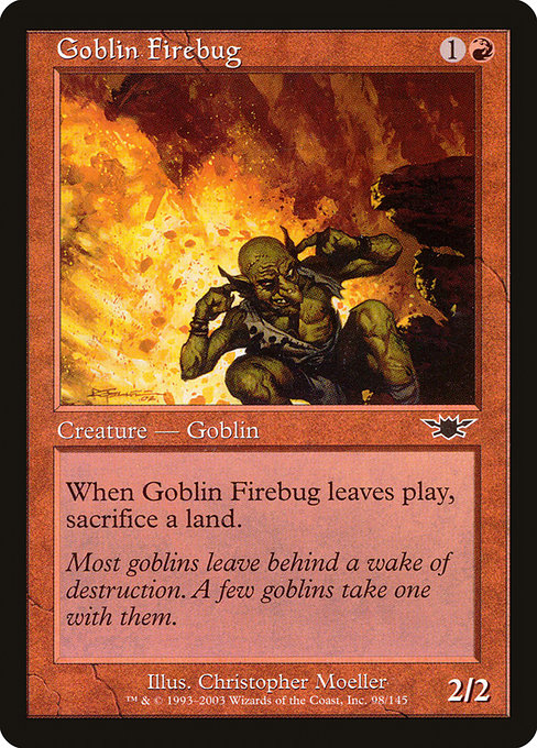 Goblin Firebug|Legions|98