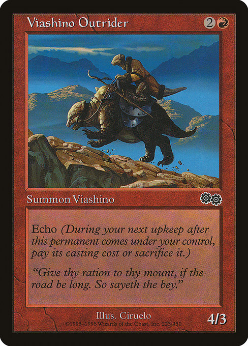 Viashino Outrider|Urza's Saga|223