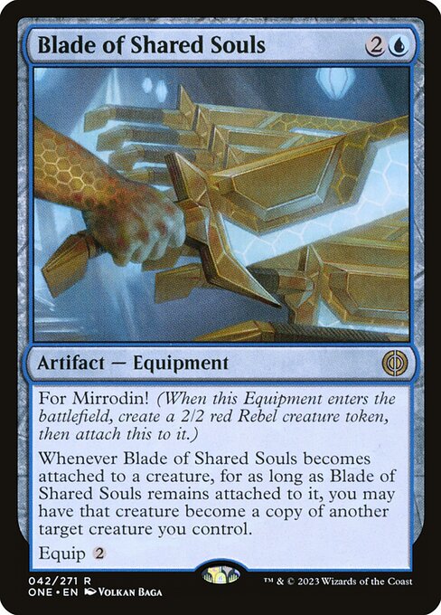 Blade of Shared Souls|Phyrexia: All Will Be One|42