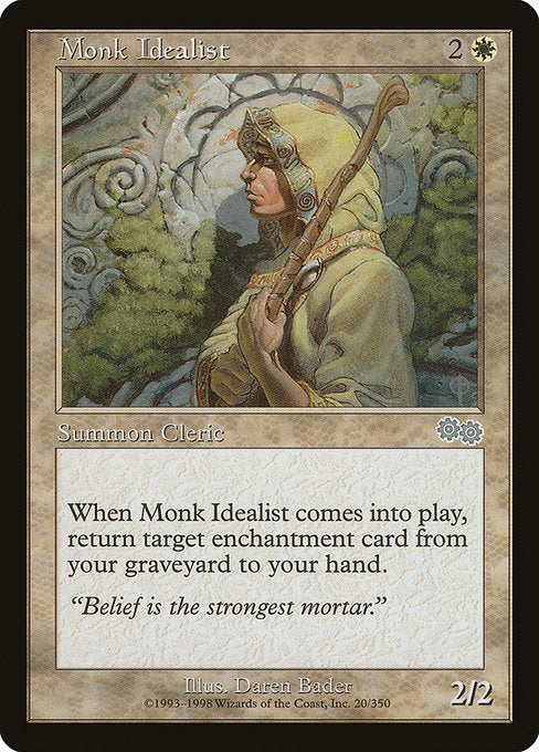 Monk Idealist|Urza's Saga|20