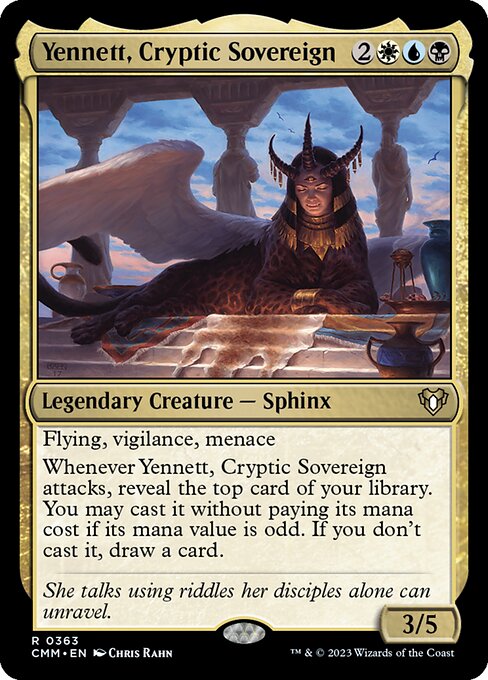 Yennett, Cryptic Sovereign|Commander Masters|363