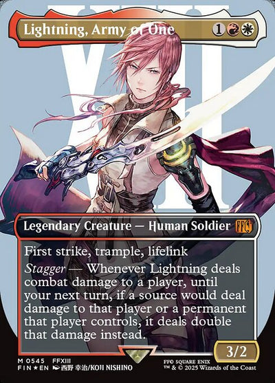 Lightning, Army of One