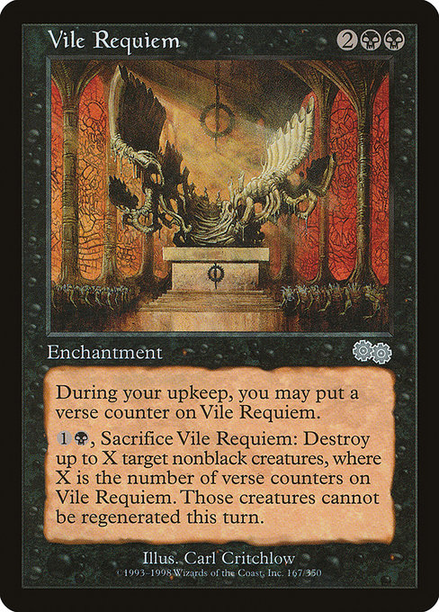 Vile Requiem|Urza's Saga|167