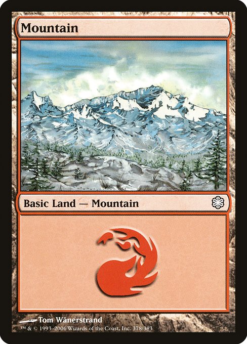 Mountain|Coldsnap Theme Decks|378