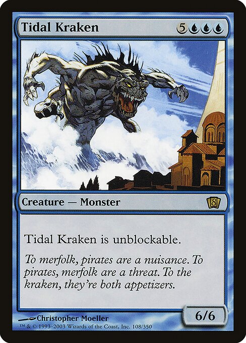 Tidal Kraken|Eighth Edition|108