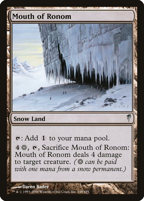 Mouth of Ronom|Coldsnap|148