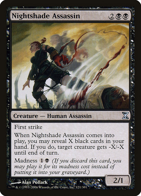 Nightshade Assassin|Time Spiral|121