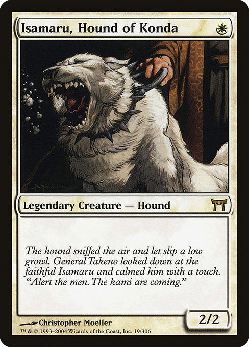 Isamaru, Hound of Konda|Champions of Kamigawa|19